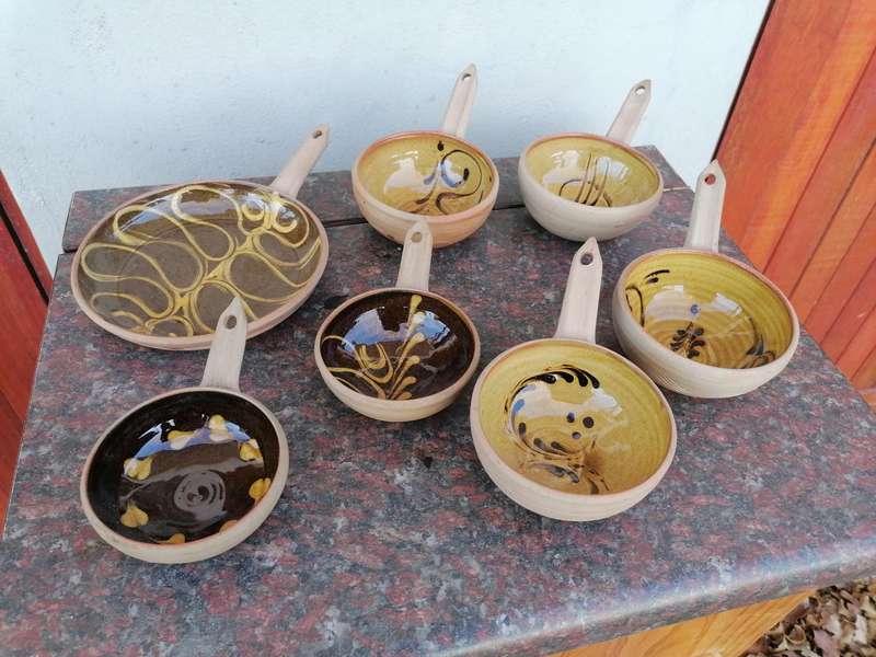 Vintage snack holders