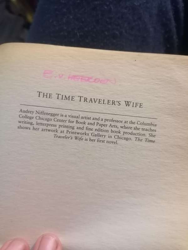 The Time Traveler`s Wife by Audrey Niffenegger