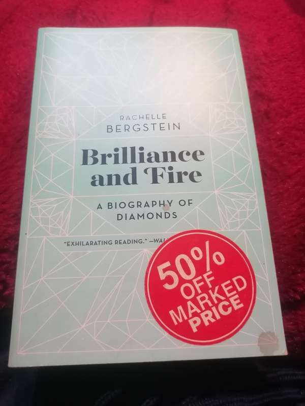 Brilliance and Fire A Biography of Diamonds Rachelle Berg stein like new