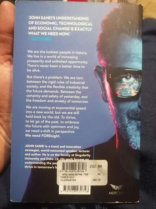 Foresight by John sane I. Book like new