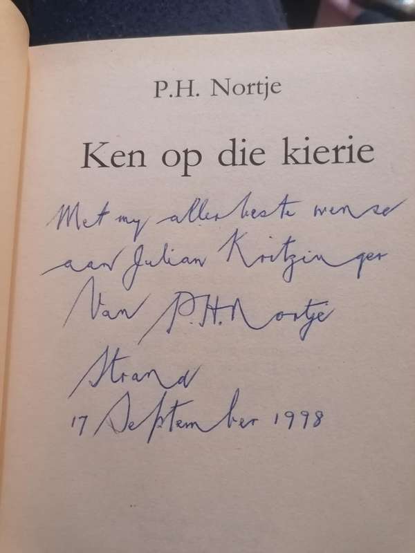 Ken op die Kierie  P. H. Nortje geteken