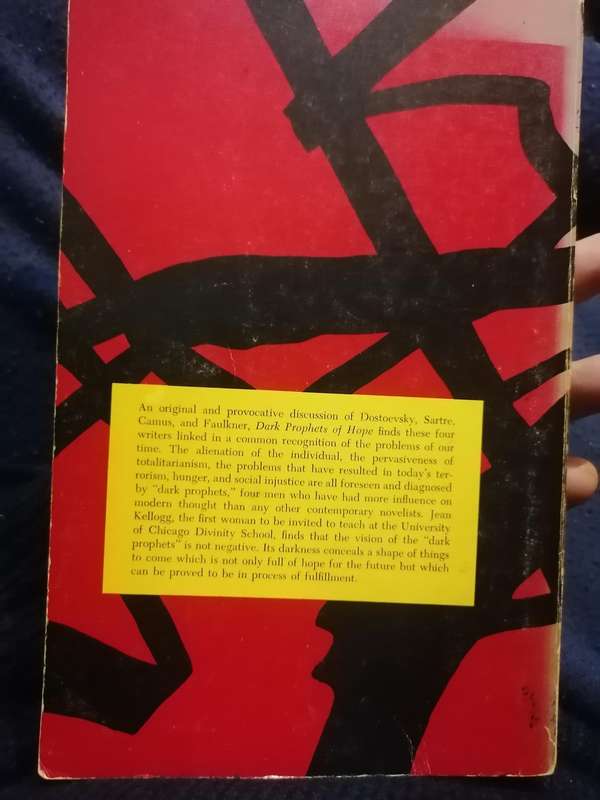 Dark Prophets of Hope- Book by Jean Kellogg