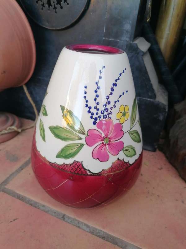 Vintage Hand Painted vase