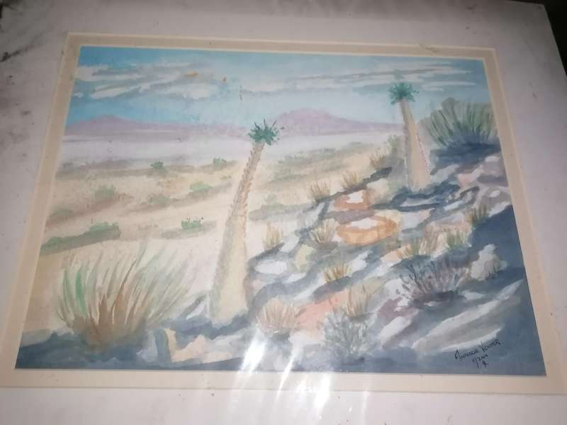 Original watercolor by Annakie Venter