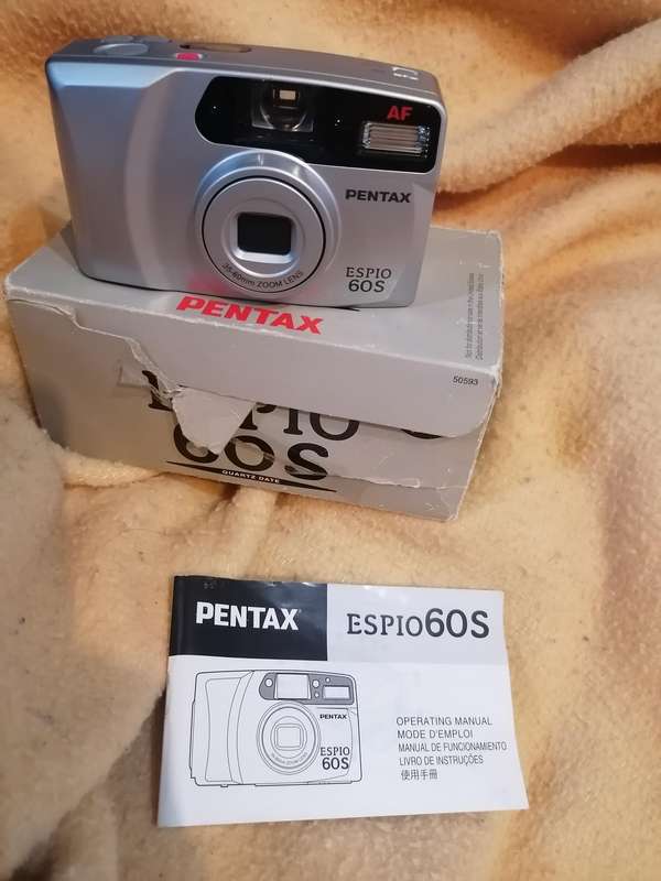 Vintage 35mm Film Pentax Espio 60S In Original Packaging