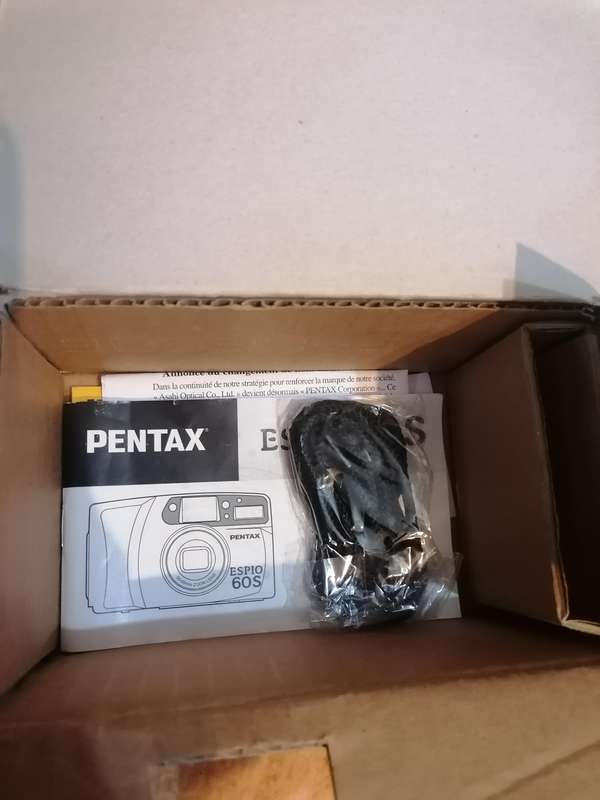 Vintage 35mm Film Pentax Espio 60S In Original Packaging