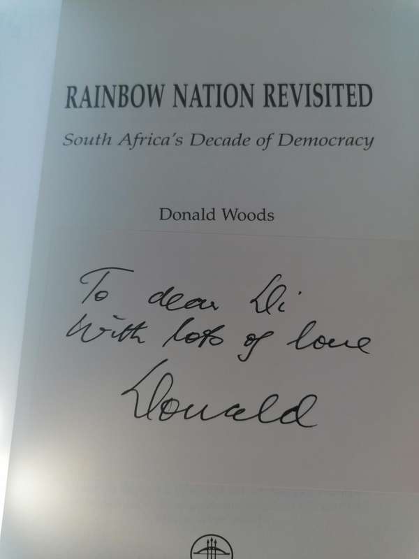 RAINBOW NATION REVISITED South Africa's Decade of Democracy Donald Woods signed book