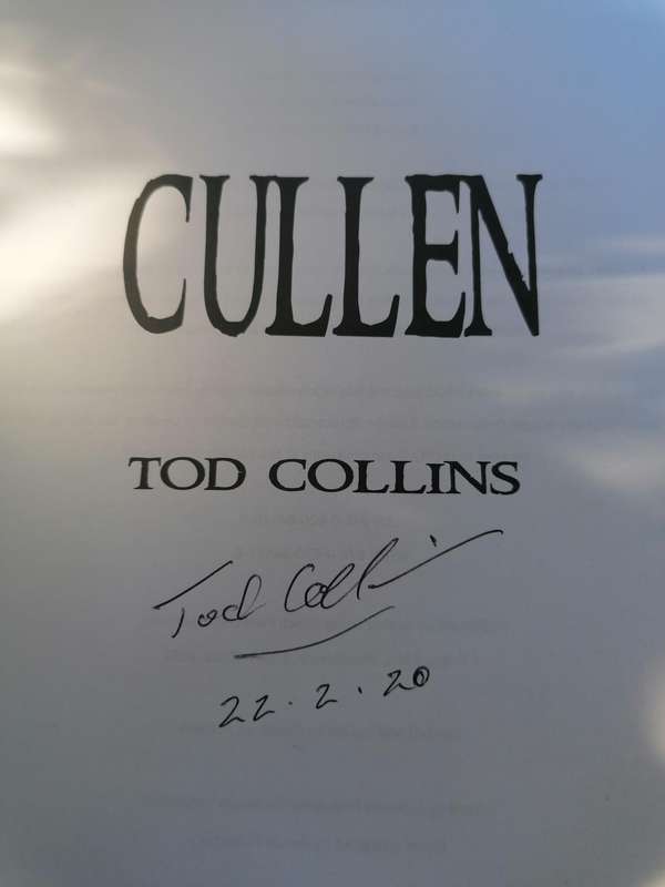 Cullen" by Tod Collins signed copy