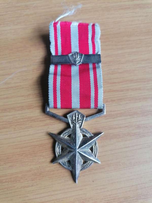 S.A.P Medal for Combating Terrorism with Bar konst P. Botes