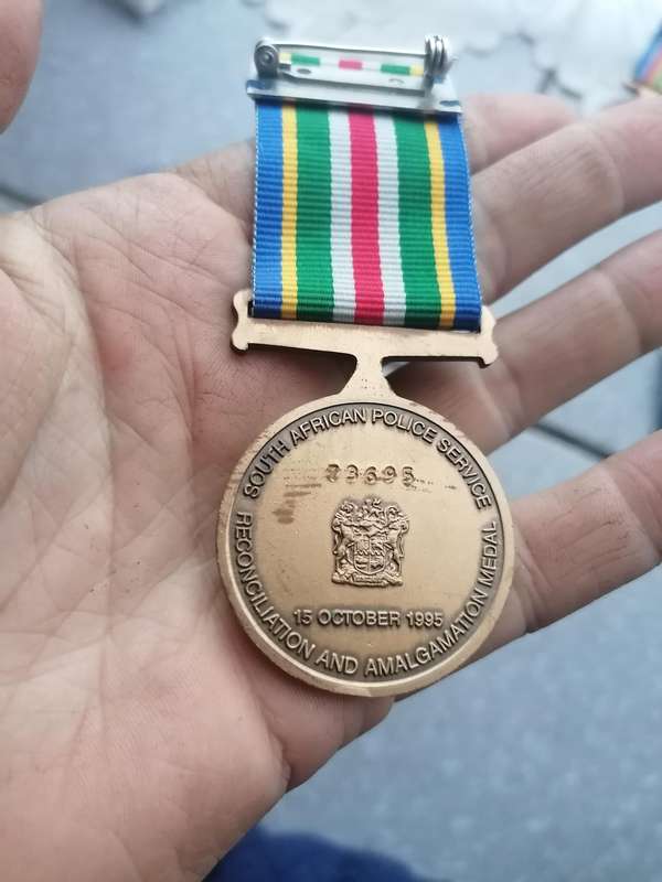 South African Police(SAP) - 1995 Reconciliation & Amalgamation Medal