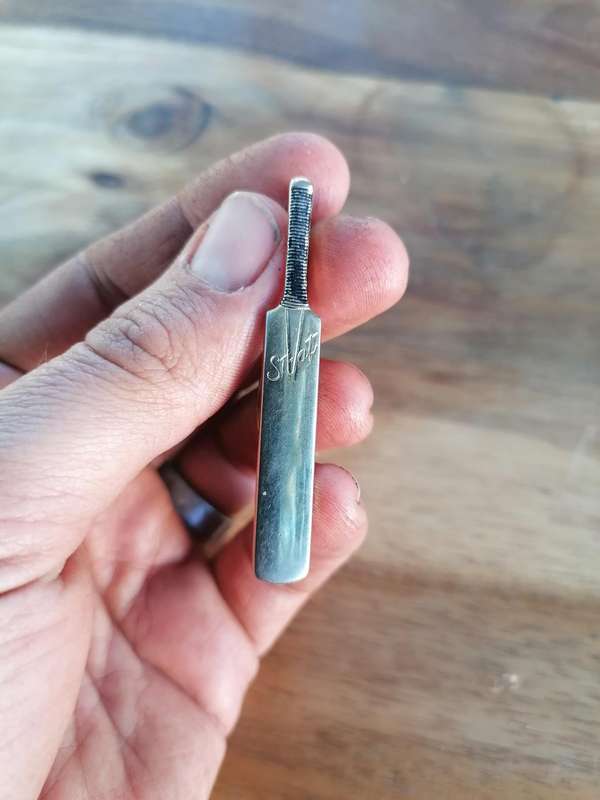 Vintage CRICKET BAT GENTS VINTAGE TIE CLIP