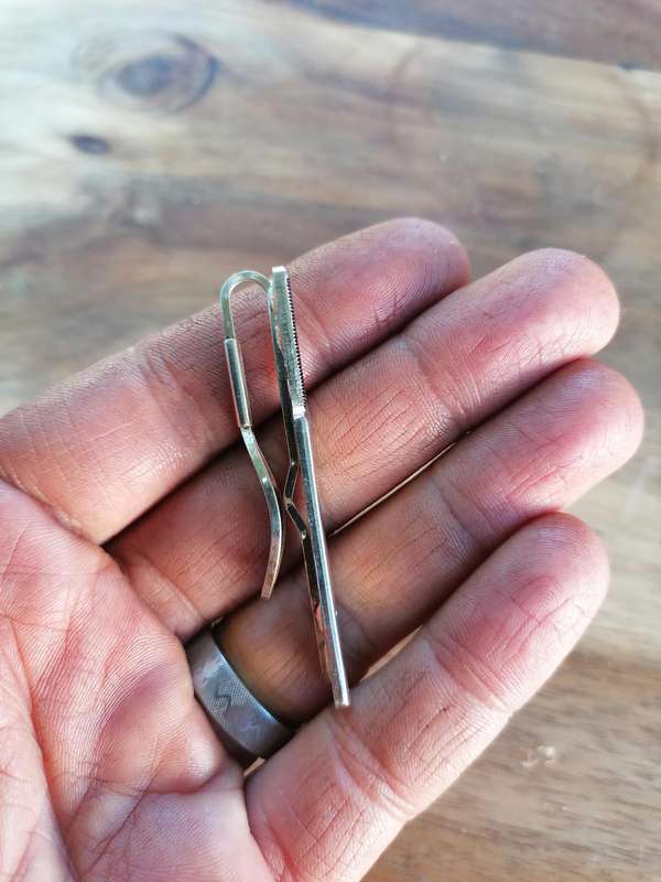 Vintage CRICKET BAT GENTS VINTAGE TIE CLIP