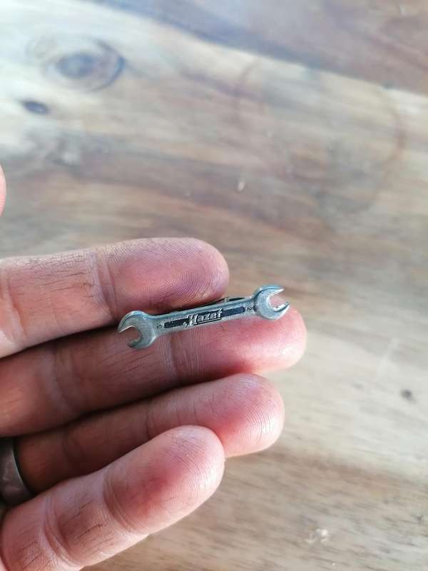 Vintage Hazet Tool Company Advertising Lapel Pin Badge