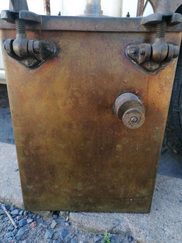 Rare find seldom seen original 1958 brass ships lamp