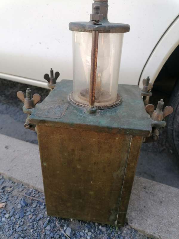 Rare find seldom seen original 1958 brass ships lamp