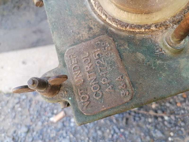 Rare find seldom seen original 1958 brass ships lamp