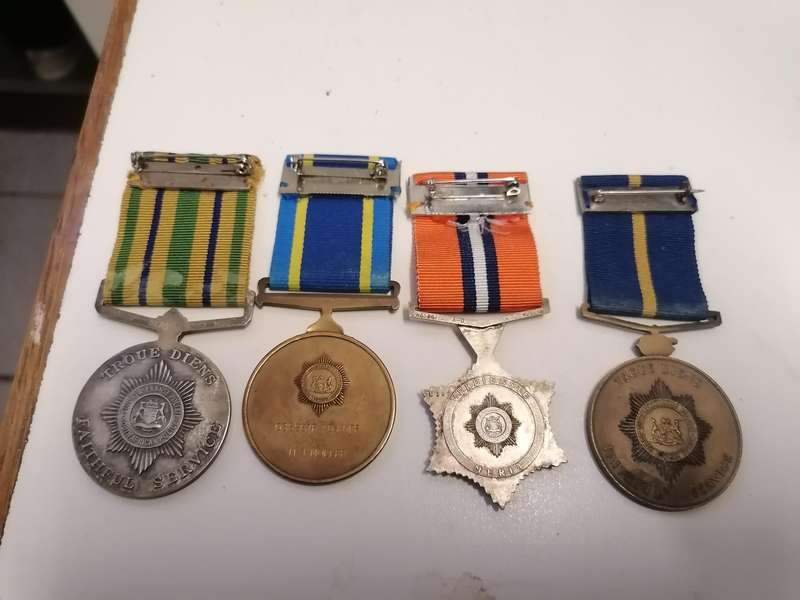 Group medals issued to NJ MULLER