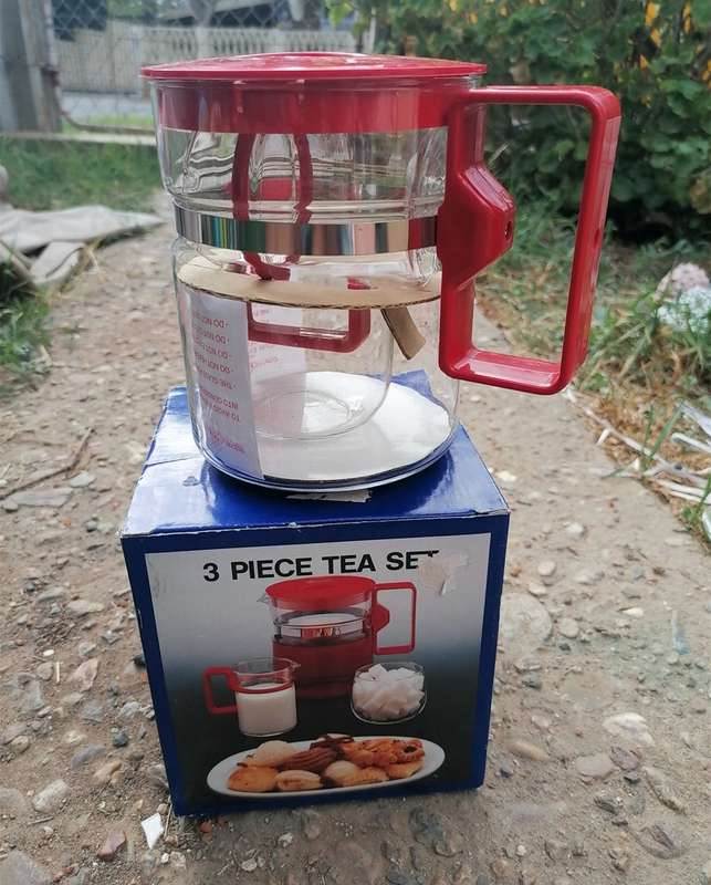 3 in 1 tea set unused condition