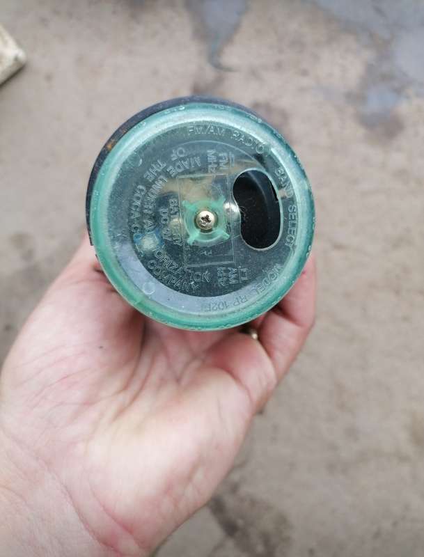 Vintage Coca Cola radio. Untested sold as found
