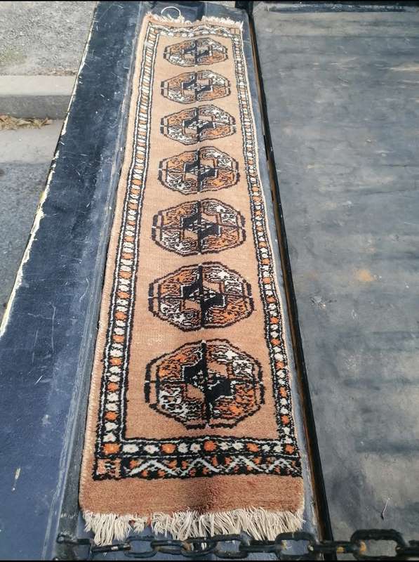Small vintage Pakistani Bukhara handmade