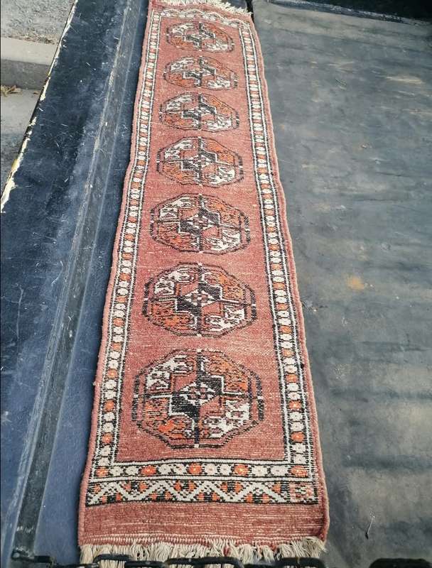 Small vintage Pakistani Bukhara handmade