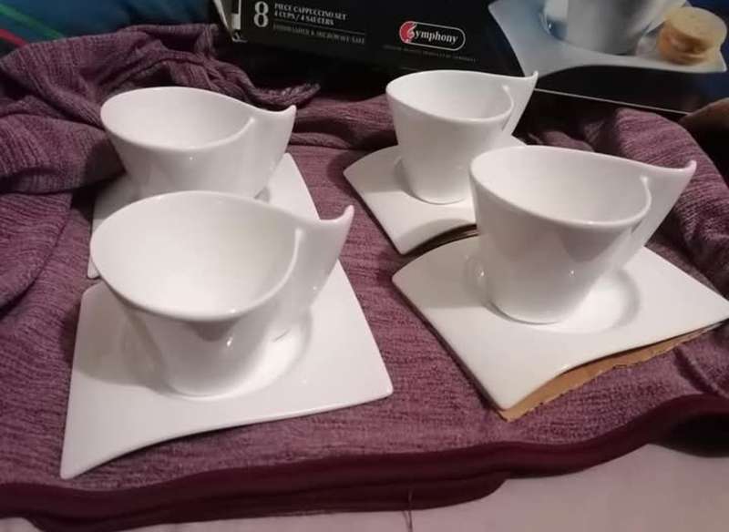 Symphony Alfresco White Servingware 8 Piece set