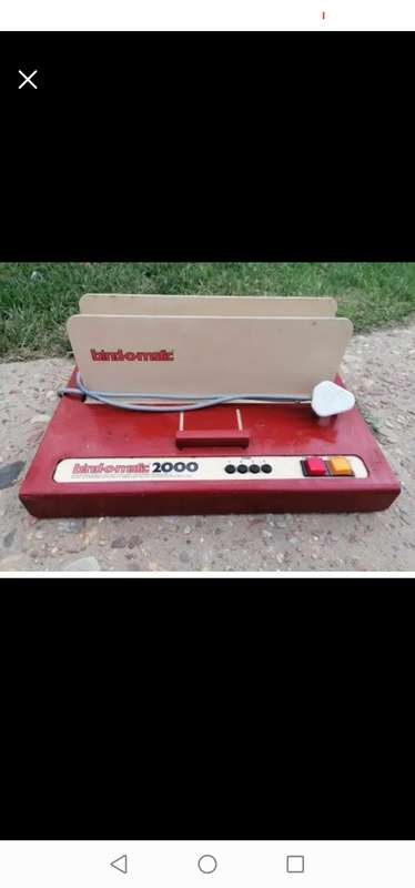 BIND-O-MATIC 2000 AND FASTBIND BINDING