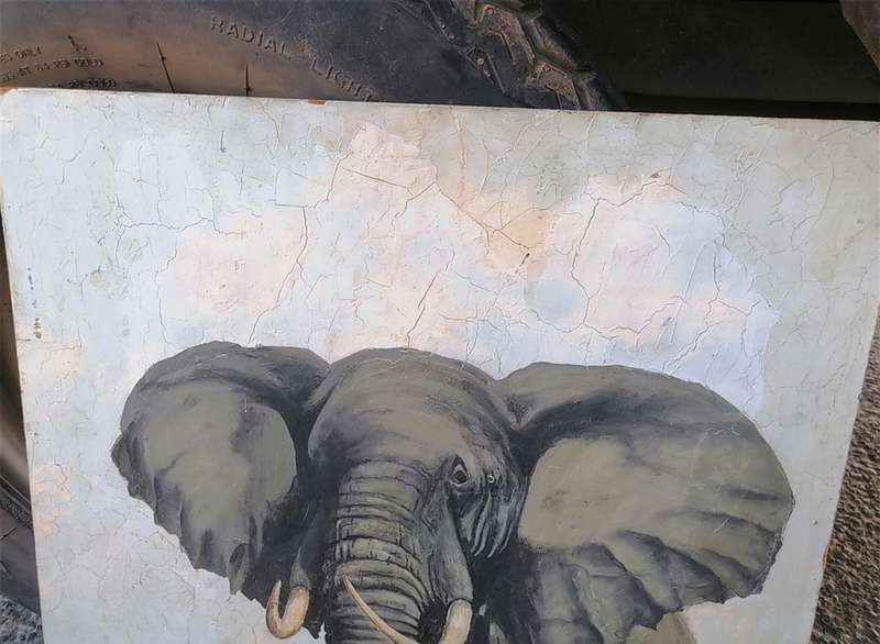 Vintage G.A Melcher painting. Condition as per picture