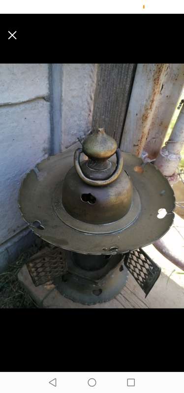 Vintage brass latern