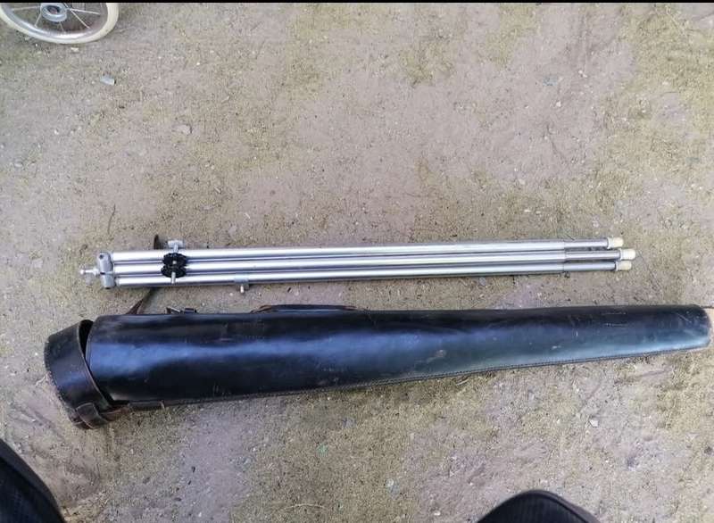 Antique camera tripod