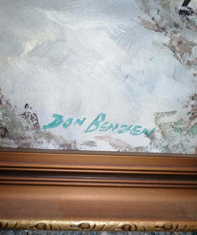 Original Don benzien painting