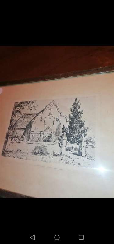 Etching. Think its by CHARLES ERNEST PEERS! (1875-1944)