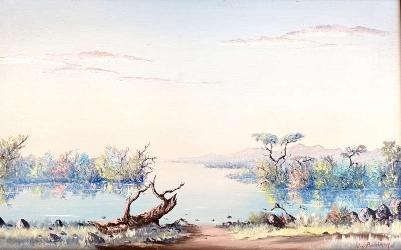 Original oil painting landscape