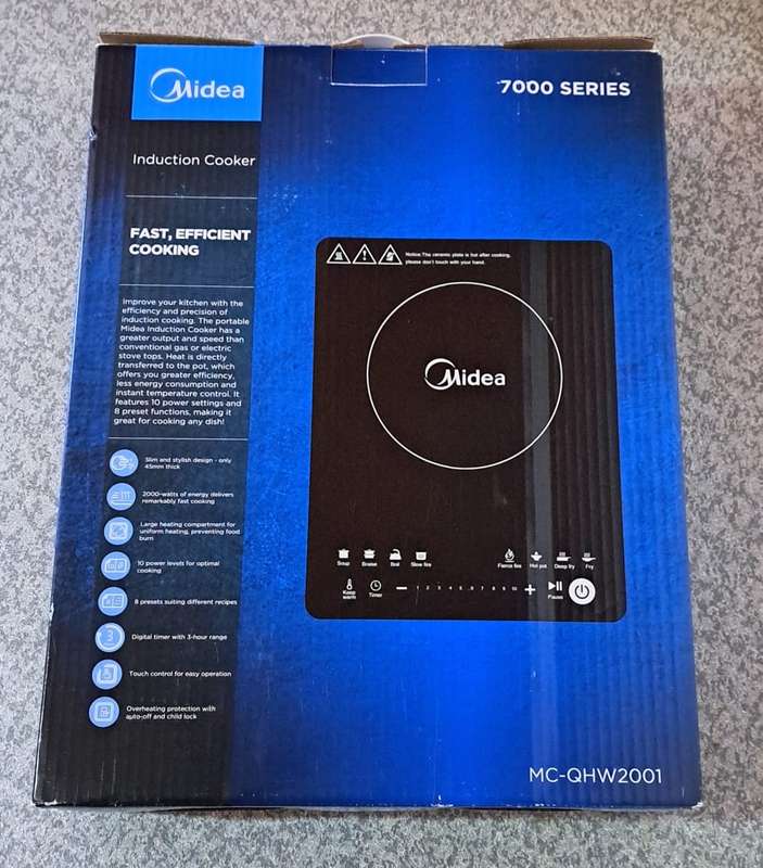 Midea Induction Cooker - MC-QHW2001