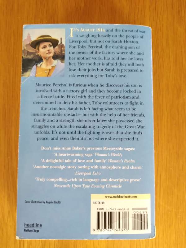 Echoes Across The Mersey By Anne Baker