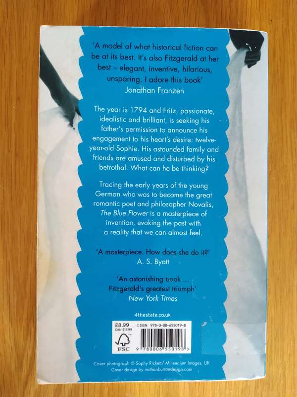 The Blue Flower By Penelope Fitzgerald Fiction