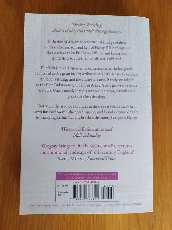The Constant Princess By Philippa Gregory