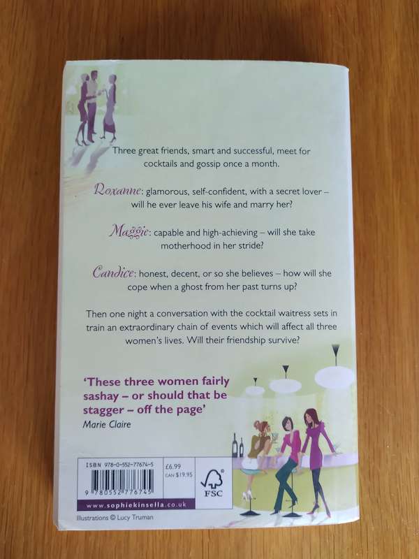 Cocktails For Three By Sophie Kinsella