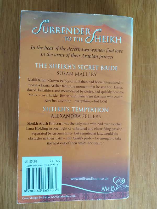 Surrender To The Sheikh By Susan Mallery