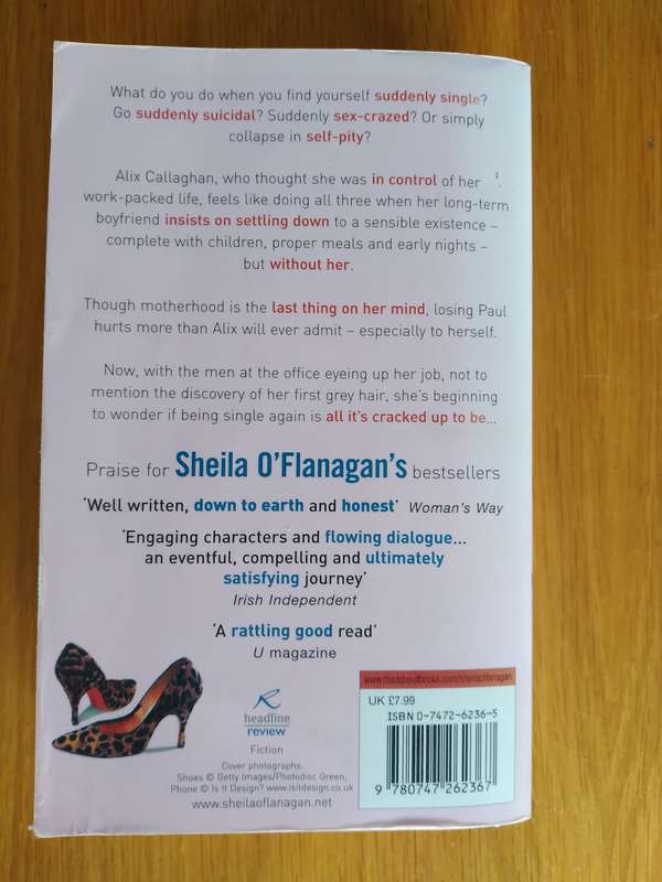 Suddenly Single By Sheila O'Flanagan