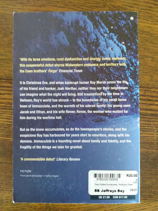 A Town Called Immaculate By Peter Anthony