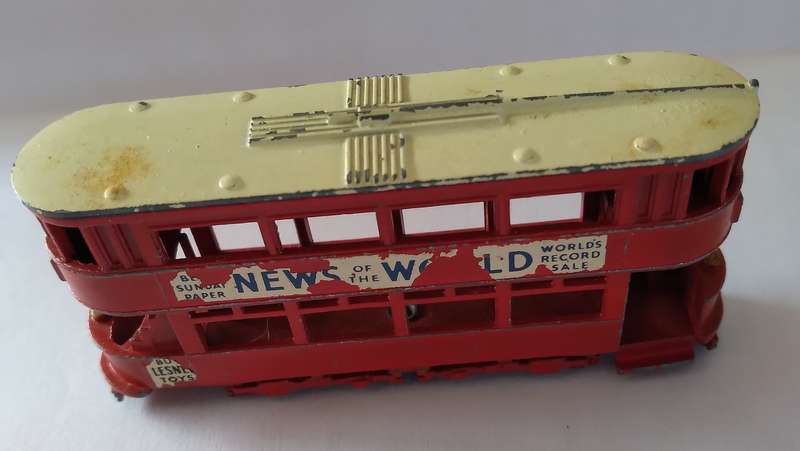 Matchbox London Tram News Of The World