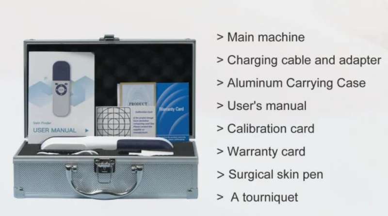 Vein Finder + free table stand, Portable Infrared Laser Vein Finder Projector