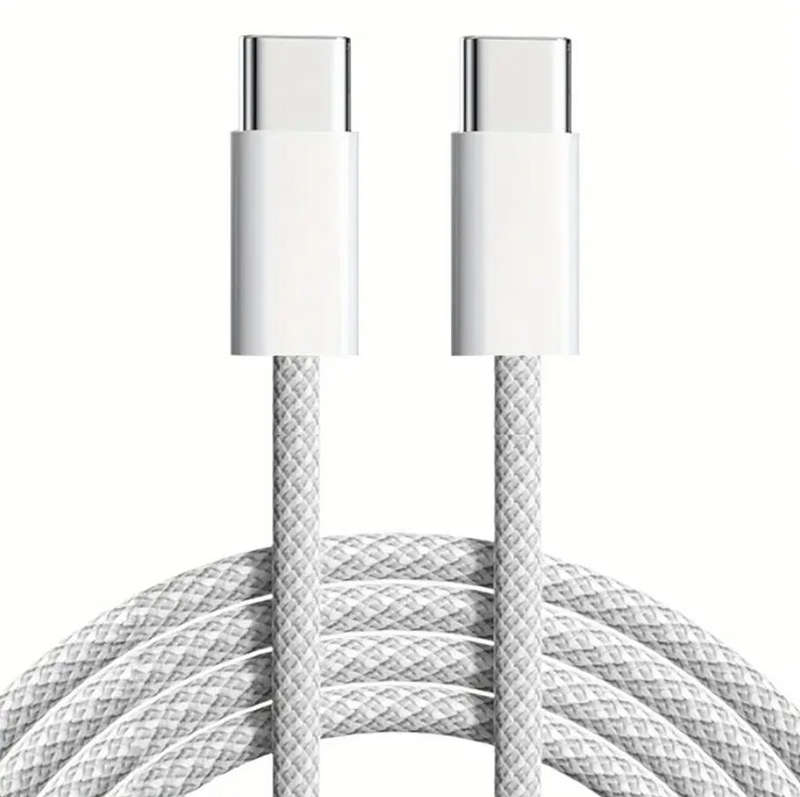 Braided USBC to USBC cable 1m