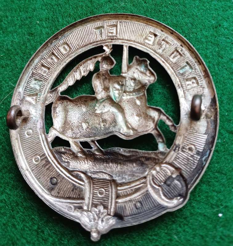 British Army, 6th (Fifeshire) Volunteer Battalion Black Watch Glengarry badge