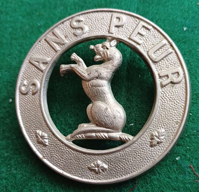 British Army, 5th Bn Seaforth Highlanders headdress badge