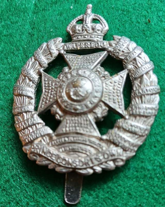 British Army, Rifle Brigade WM cap badge