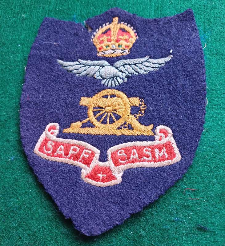 SA UDF SA Permanent Force cloth badge
