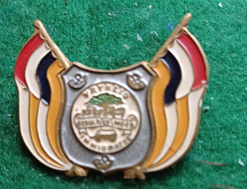 SA Orange Free State enamelled pin badge