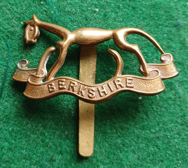 British Army, Berkshire Yeomanry brass cap badge